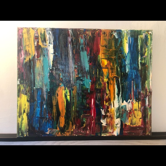 Acrylic wall art. One of a kind painting - Picture 6 of 6